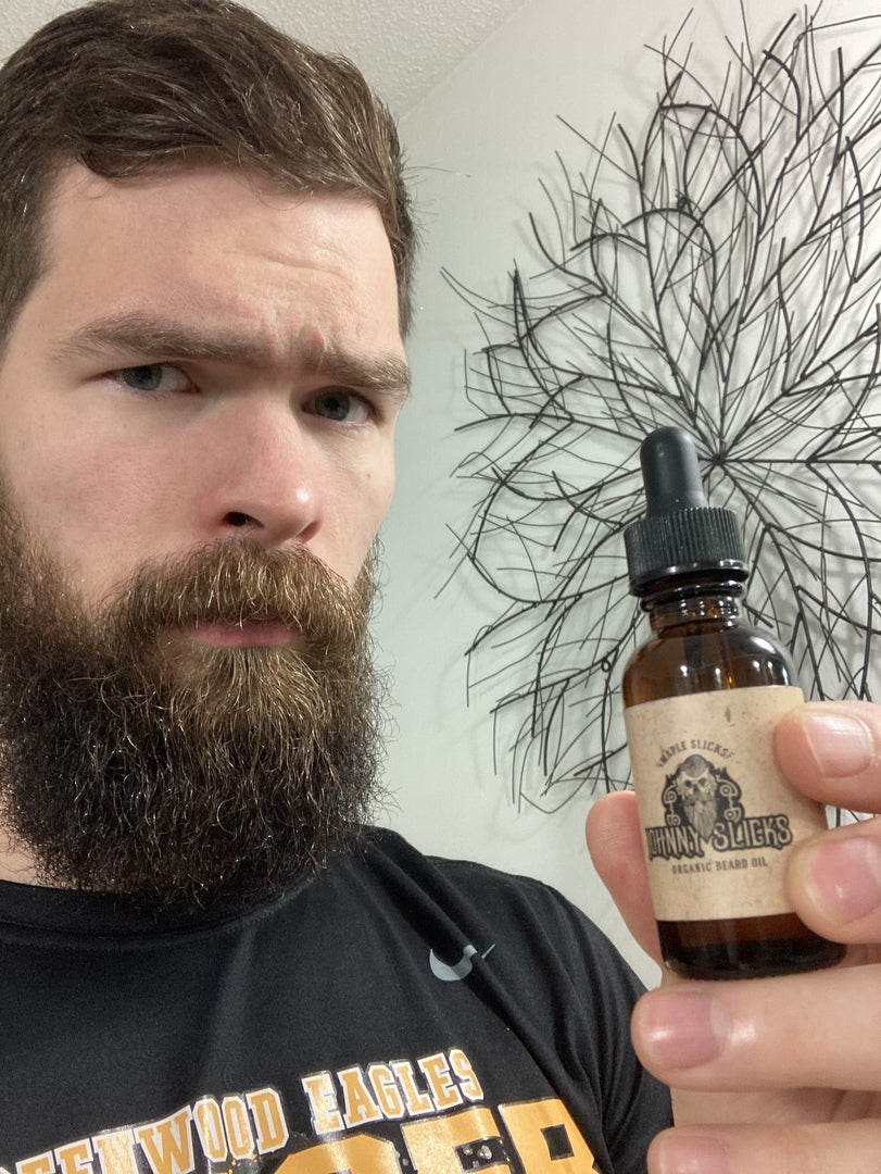 Aceite orgánico para barba