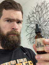 Aceite orgánico para barba