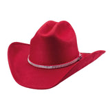 Bullhide Belong Together - Sombrero vaquero vegano de fieltro de lana