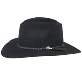 Biltmore Crossroads - Sombrero Fedora Outback de Fieltro de Pelo Premium