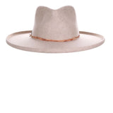 Biltmore The Bones - Sombrero fedora de fieltro de lana de ala ancha