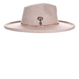 Biltmore The Bones - Sombrero fedora de fieltro de lana de ala ancha