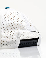 Señuelo de Pesca Blanco - Gorra de Cuerda Perforada