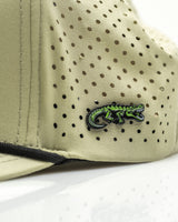 Gator Olive - Gorra de cuerda perforada