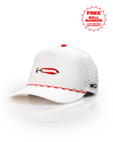 Dare Devil Spoon White - Perforated Rope Hat