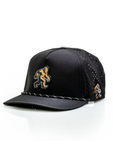 Sasquatch Black - Gorra Trucker Perforada