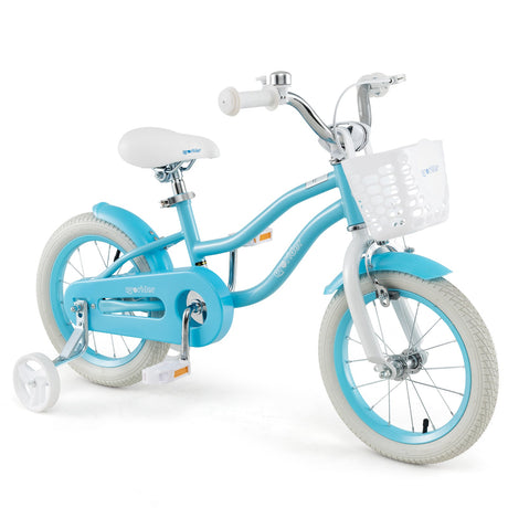 Bicicleta infantil de 14/16/18 pulgadas con frenos duales y asiento ajustable