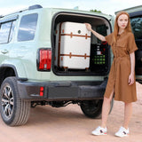 Maleta retro mediana con ruedas Grace Expandable de 25"
