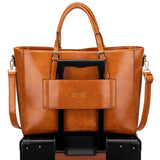 Bolsa de viaje Julia Rustic Vegan Leather Weekender