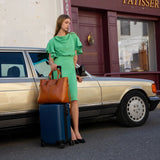 Bolsa de viaje Julia Rustic Vegan Leather Weekender