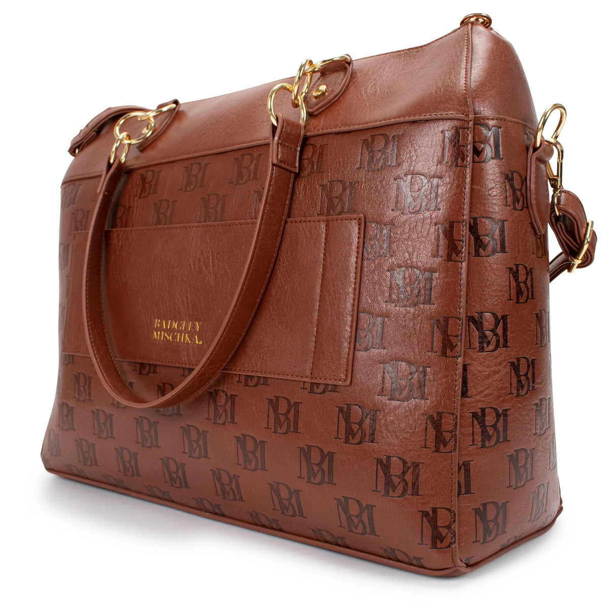 Bolsa de viaje Madalyn de cuero vegano rústico