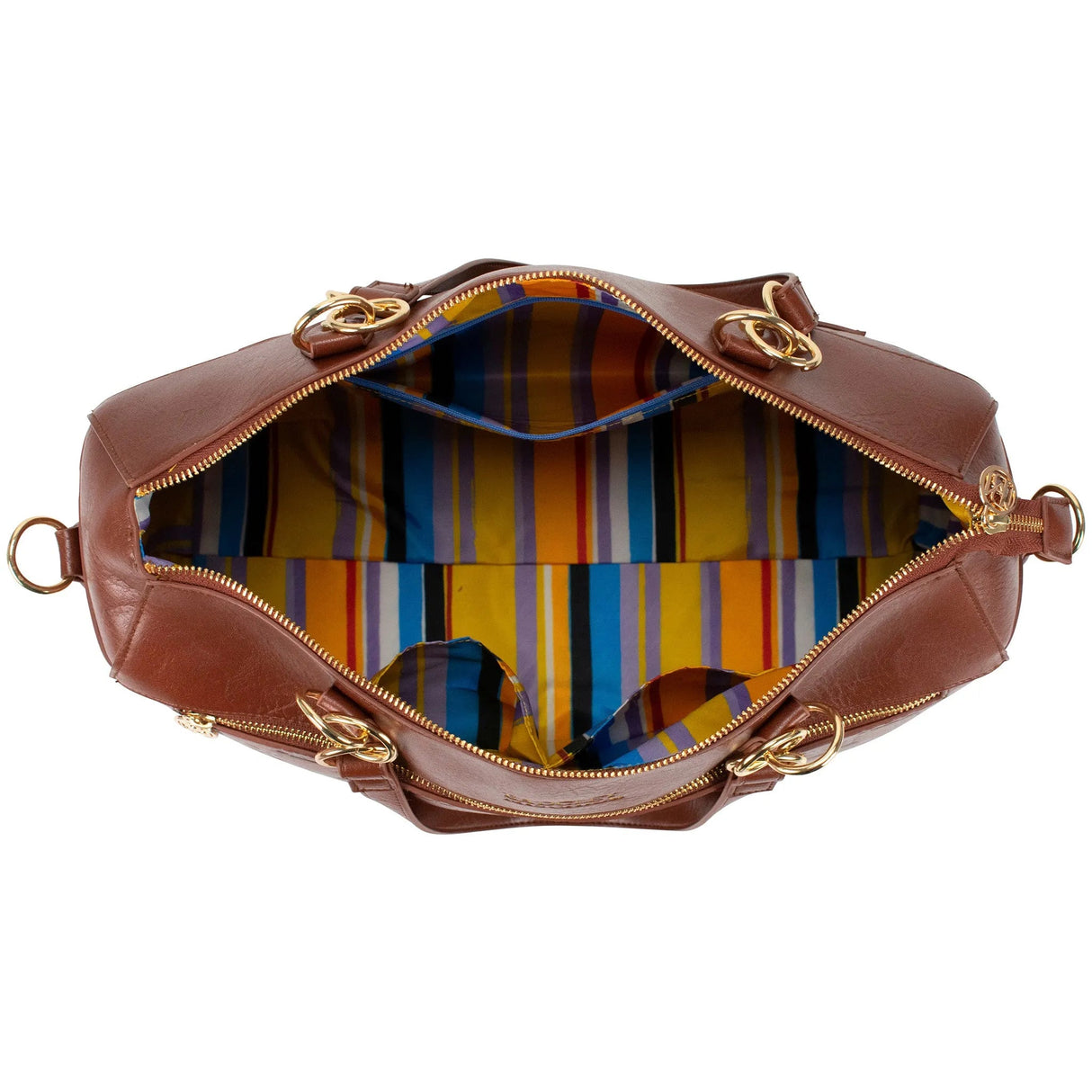 Bolsa de viaje Madalyn de cuero vegano rústico