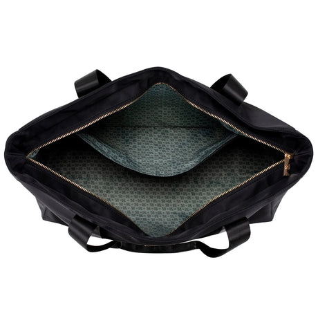 Uncomplicated Nylon Weekender Tote Bag
