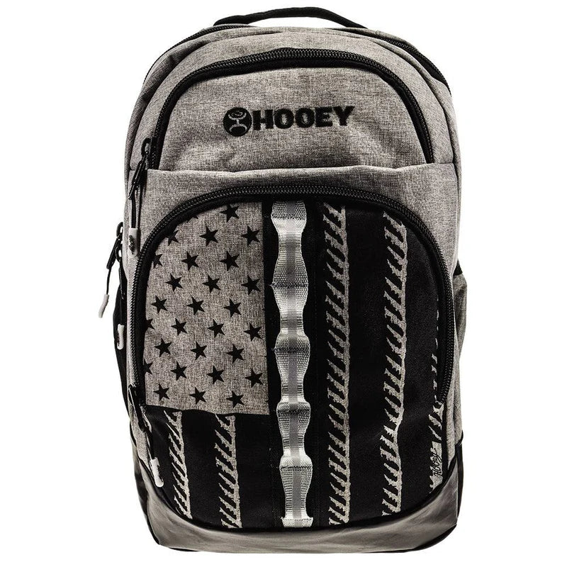 Mochila HOOey "Ox" Flag (Gris/Negro)