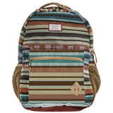 Mochila HOOey "Recess" Serape (Beige/Burdeos)