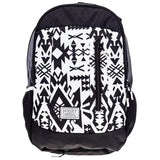 HOOey "Rockstar" Puebla Stone Aztec Pattern (Black/White) - Backpack