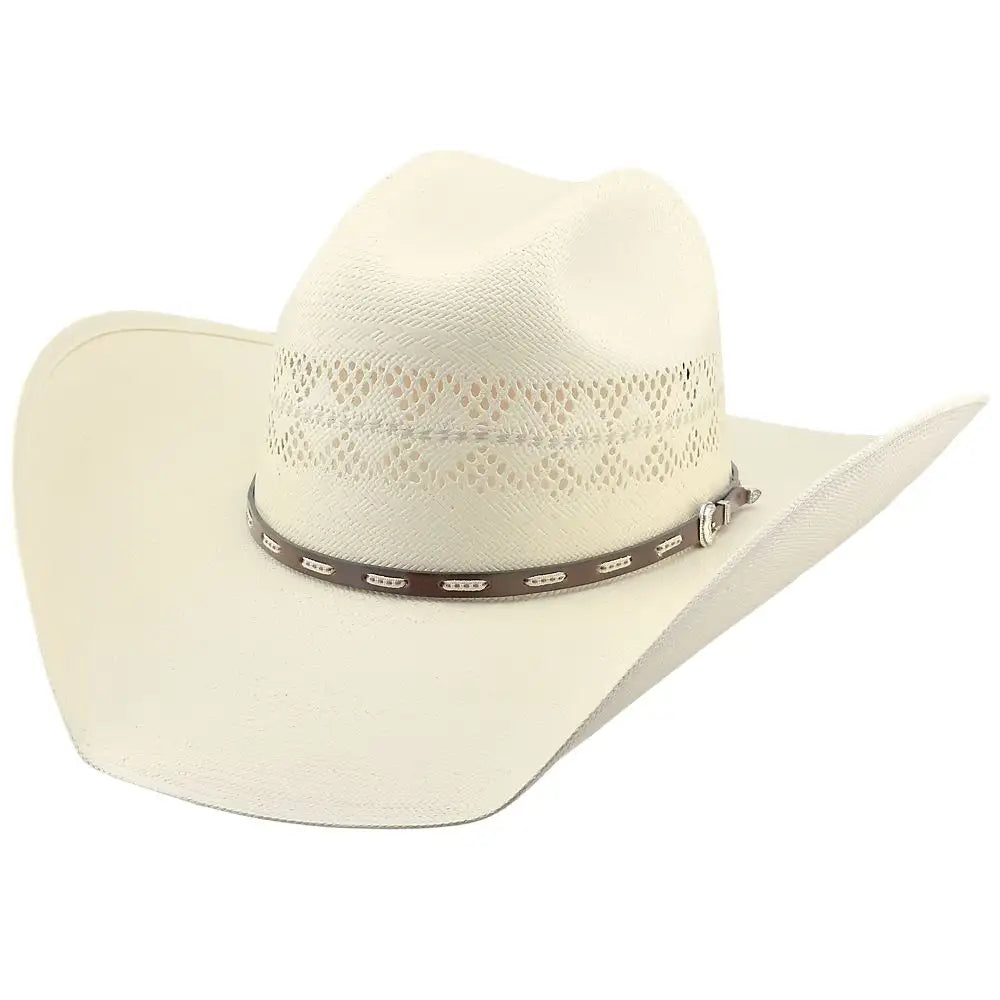 Larry Mahan's Buckhorn - Sombrero vaquero de paja (10X)