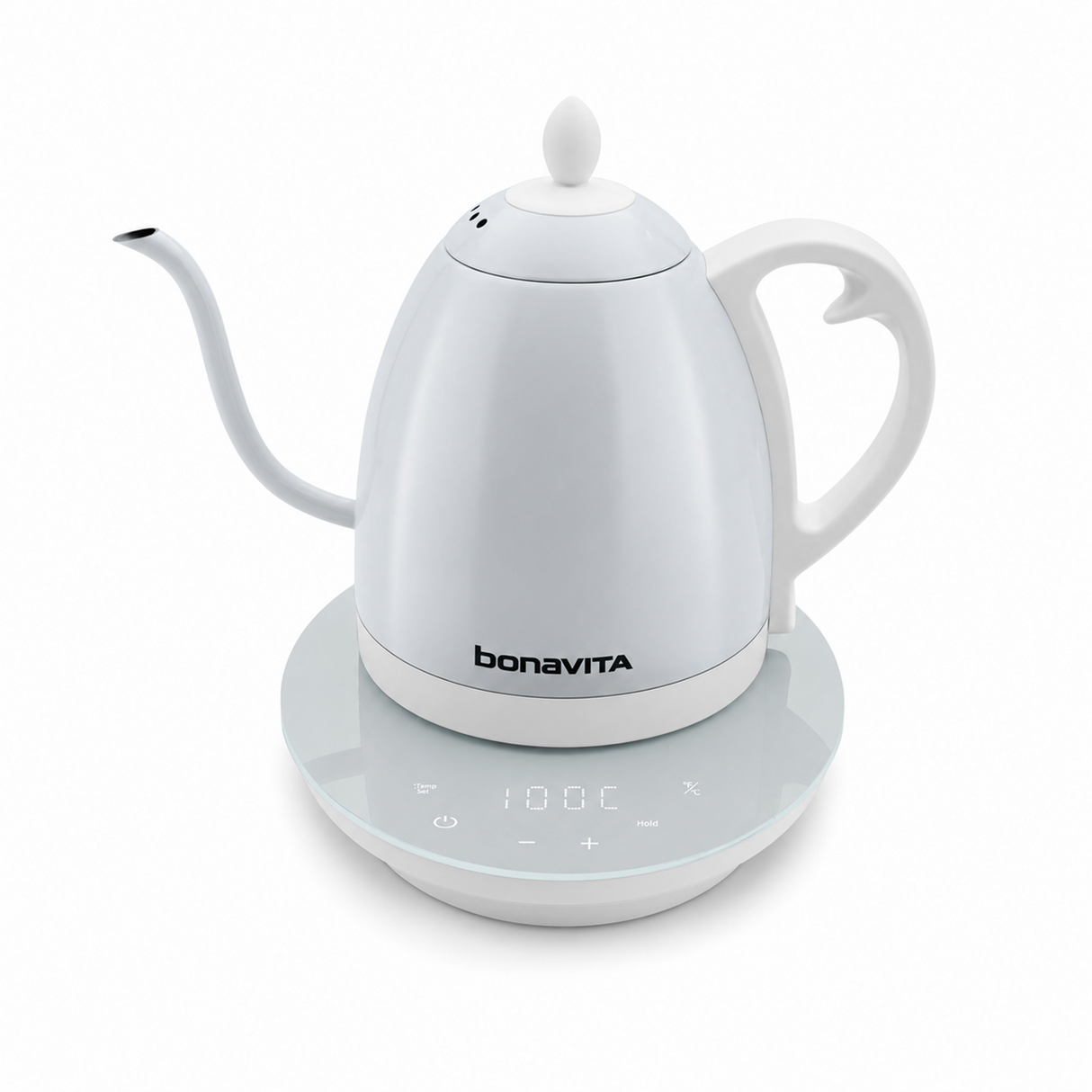 Hervidor Eléctrico de Temperatura de Precisión de Cuello de Cisne Bonavita Cosmopolitan 1.0L