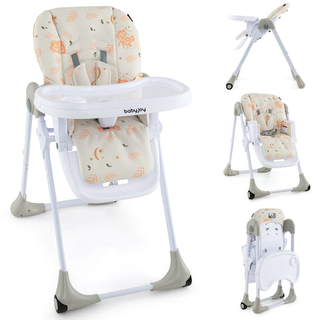 Silla alta convertible 3 en 1 para bebés