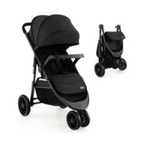Cochecito de jogging para bebés con capota ajustable para recién nacidos