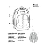Mochila HOOey "Ox" Flag (Gris/Negro)