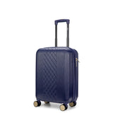 Diamond Expandable Chic Carry-on Suitcase
