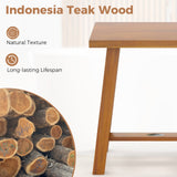 Bathroom Shower Stool Teak Shower Bench for Shaving Legs and Spa Bath