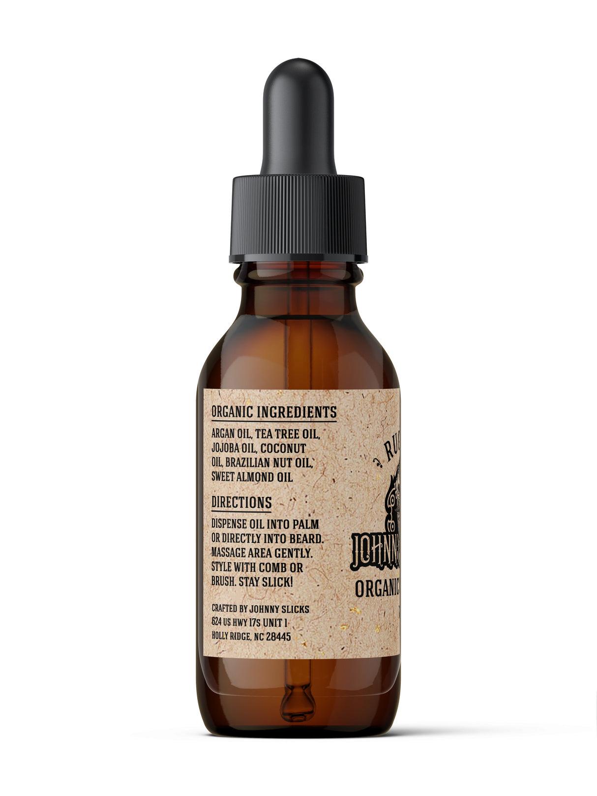 Aceite orgánico para barba