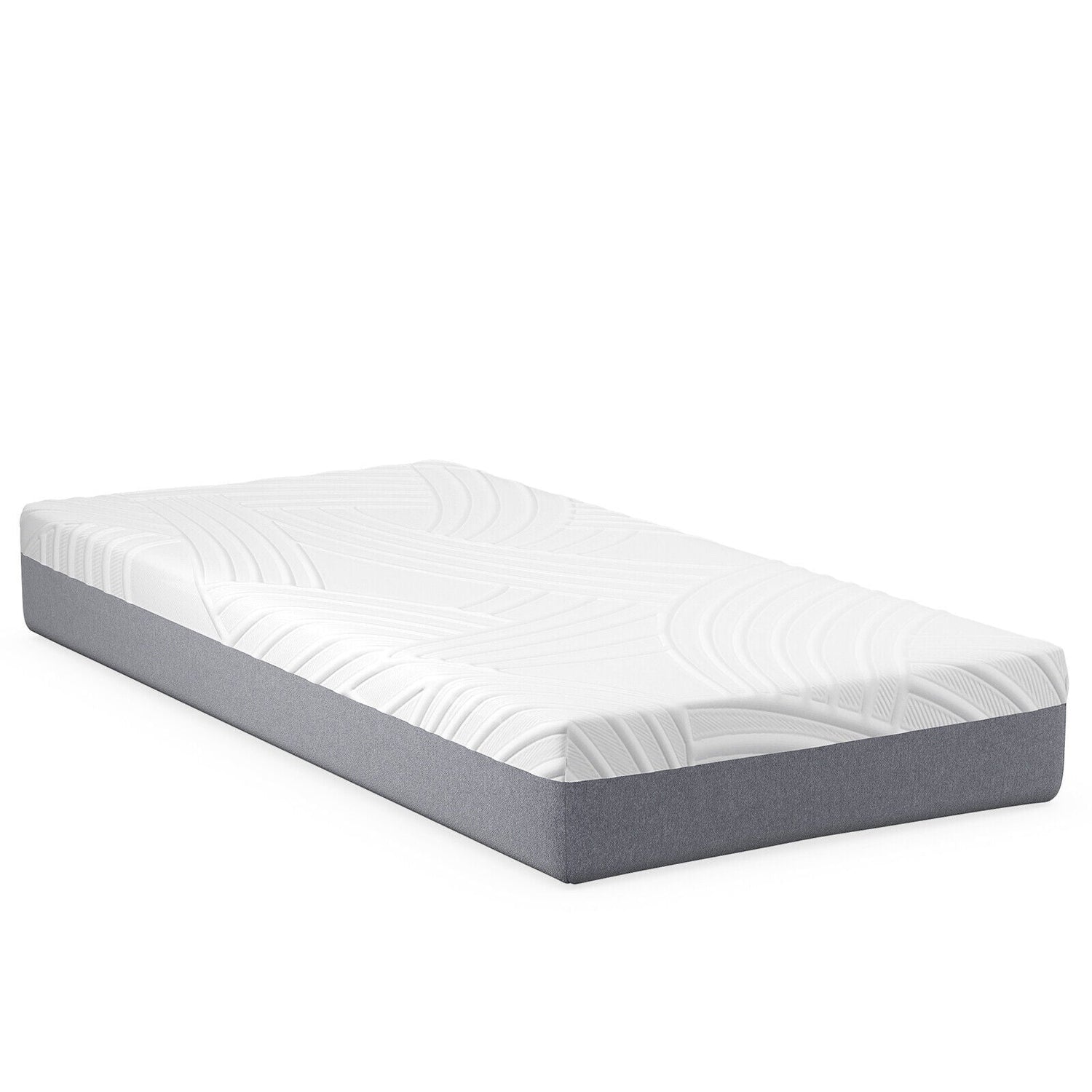 Colchón 3D de espuma viscoelástica de gel y espuma convolucionada para cama articulada