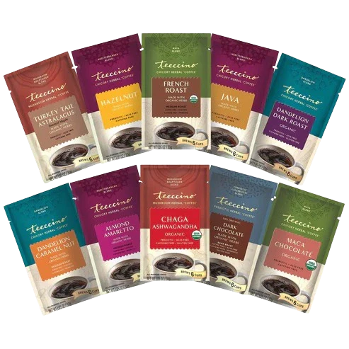 Muestra de Cafés Herbales Mejor Vendidos