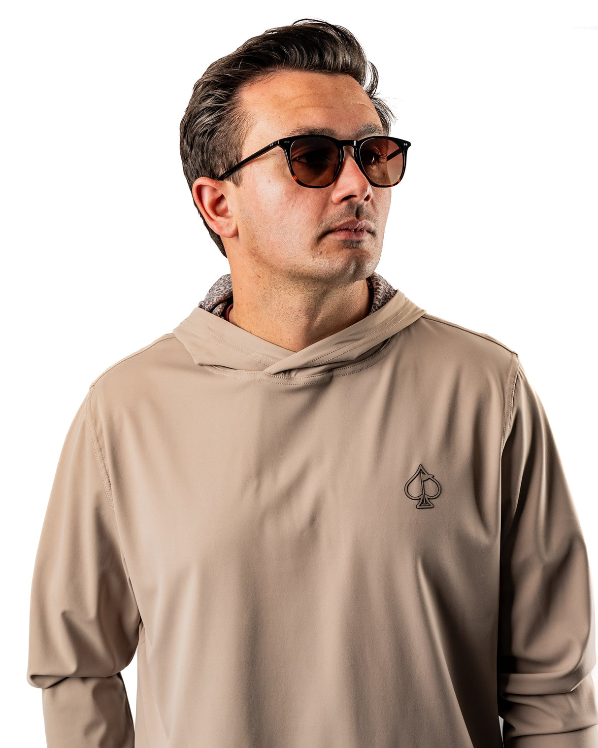 Sudadera con capucha de golf Performance - Big Blind Ash