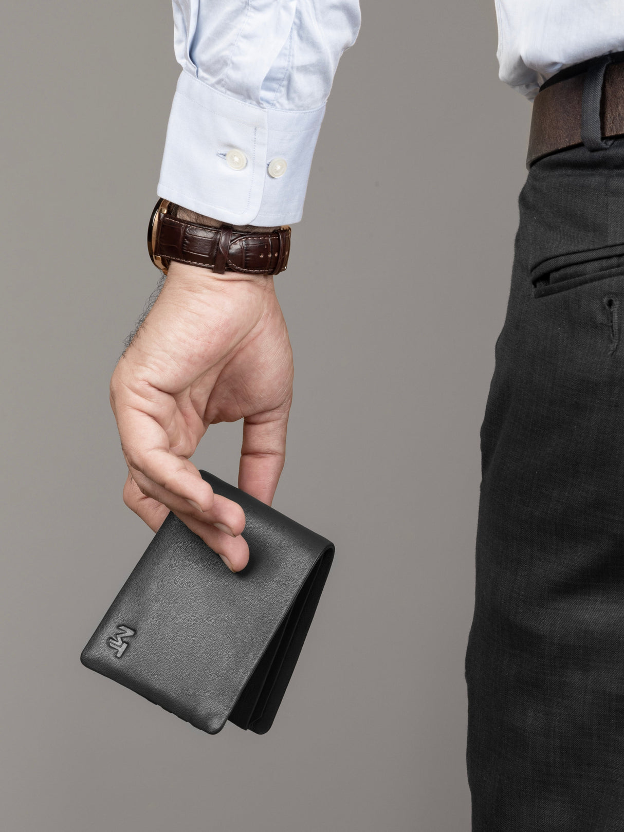 Cartera plegable Black Duke