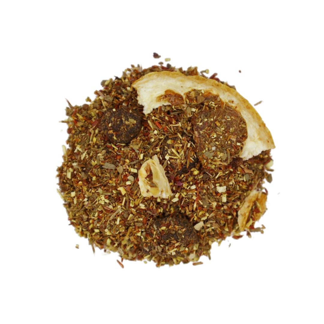 Rooibos de arándanos y albahaca