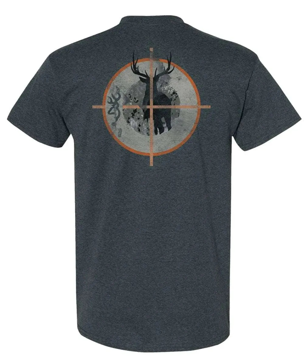 Camiseta de hombre Browning Crosshair Buck (carbón)