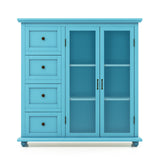 Buffet Sideboard Table Kitchen Storage Cabinet with Drawers and Doors