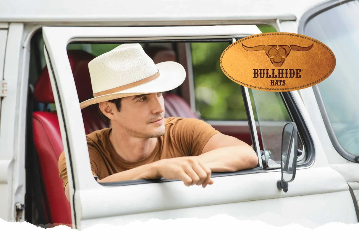 Sombrero vaquero Bullhide Alpine - Paja de Panamá