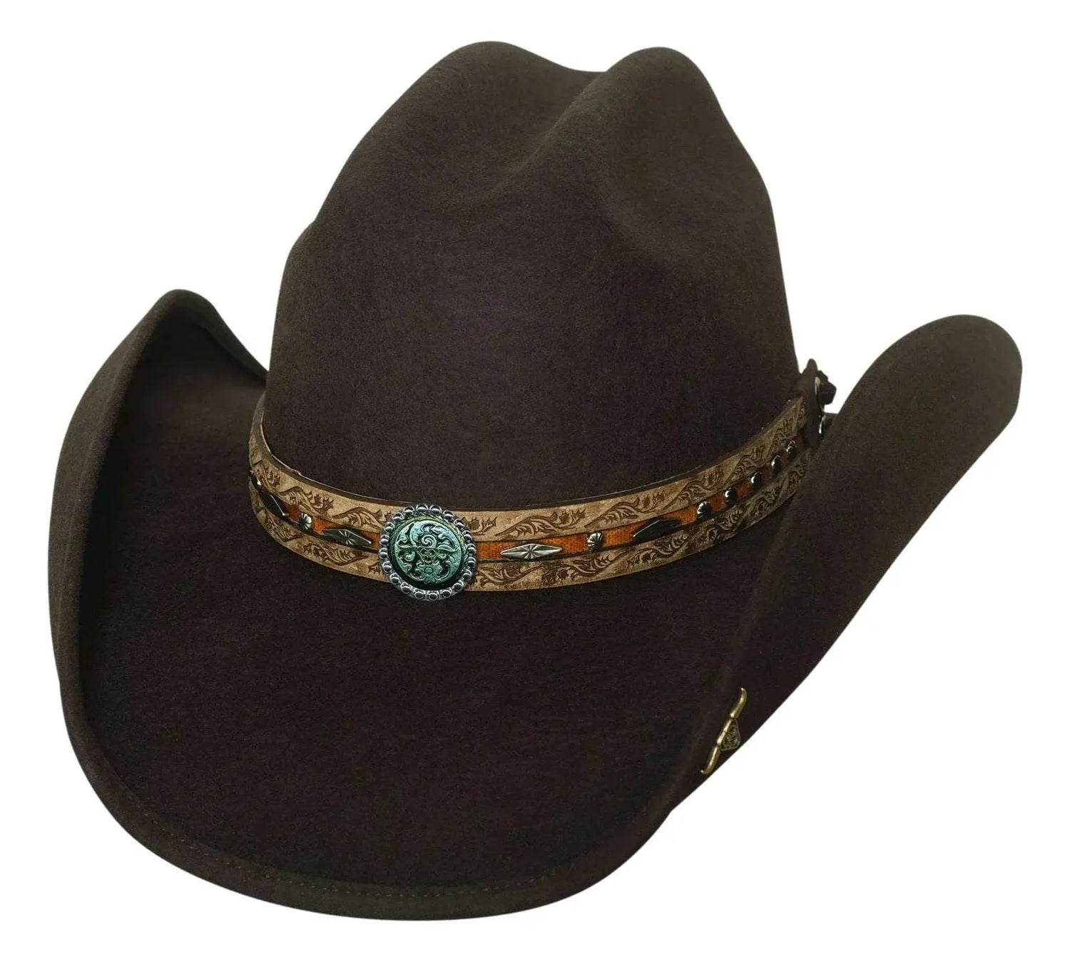 Bullhide Expuesto al Sol - Sombrero Vaquero Moldeable de Fieltro de Lana