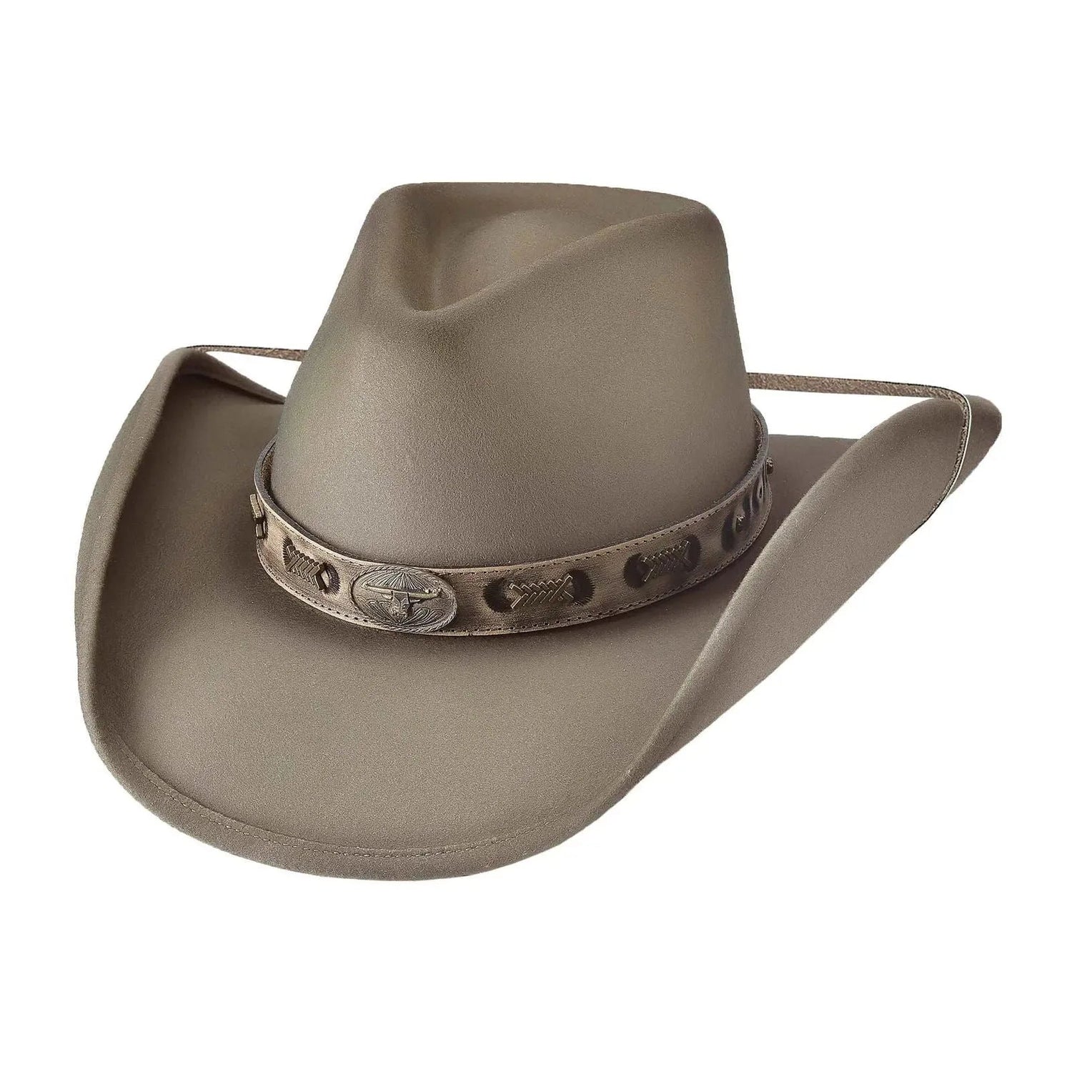 Bullhide Bushwacker - Sombrero vaquero de fieltro de lana