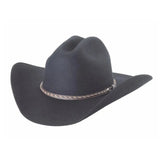 Sombrero de vaquero de fieltro de lana Bullhide Country On - (4X)