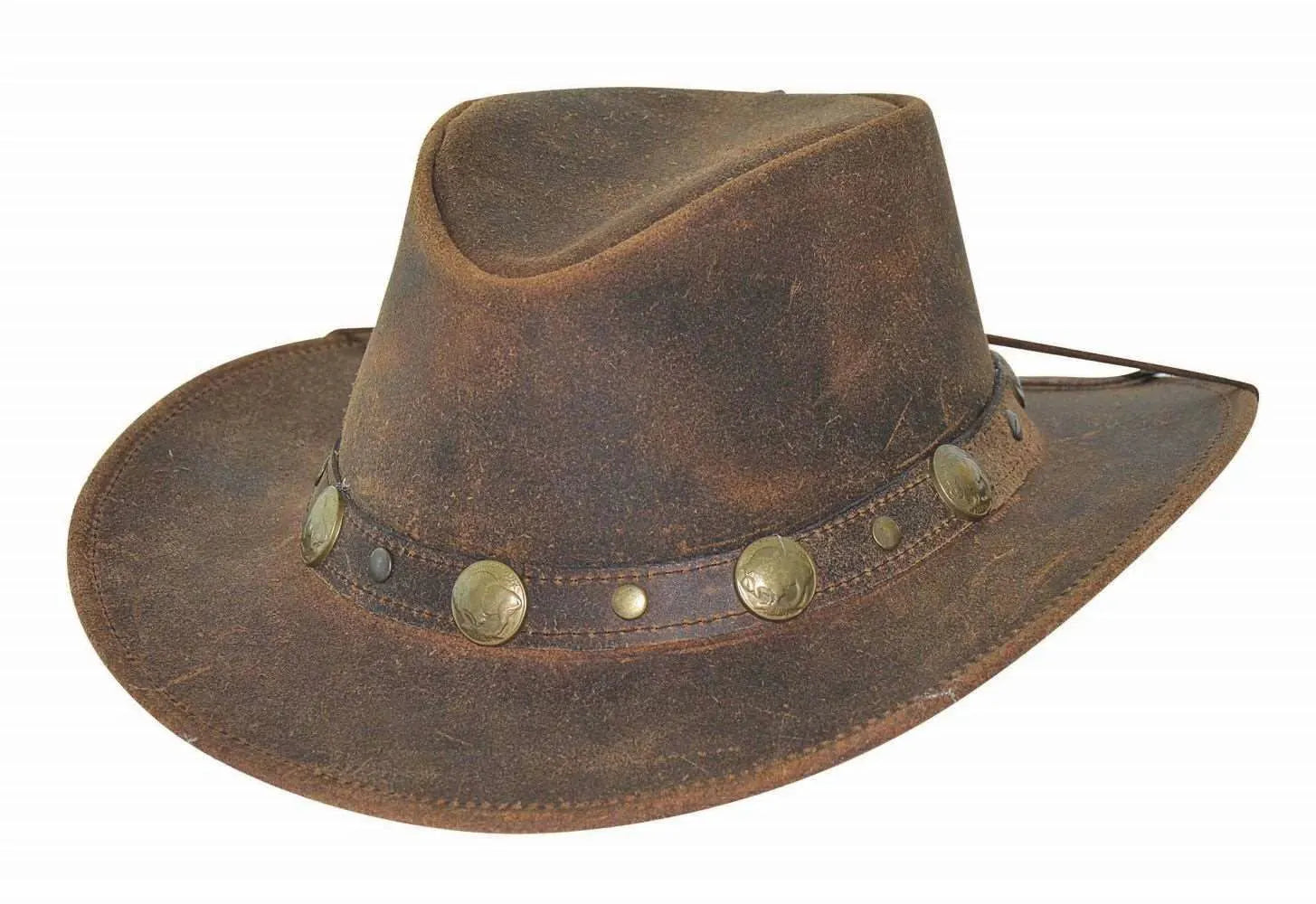Bullhide Crackled - Sombrero Australiano de Cuero