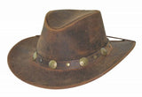 Bullhide Crackled - Sombrero Australiano de Cuero