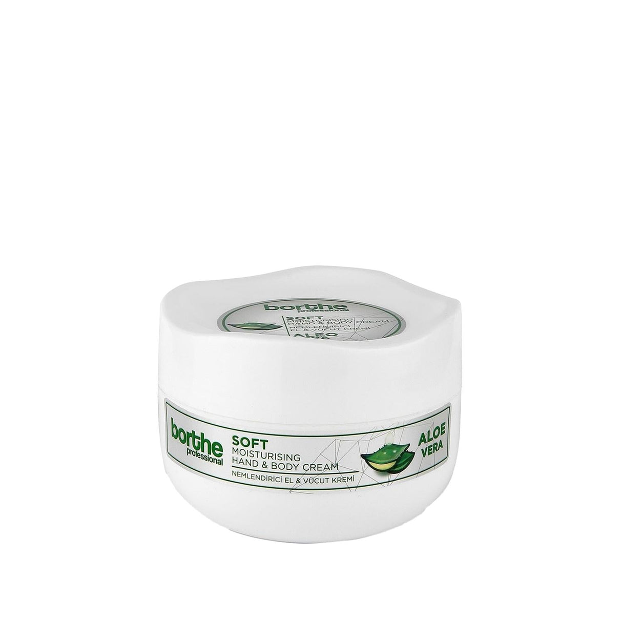 Borthe Professional Aloe Vera Body Cream 300ml - Natural Moisturizer for Dry Skin