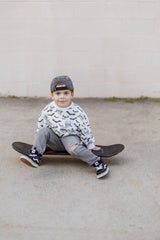 Spooky Bro Bamboo Bubble Romper or Crewneck Sweatshirt