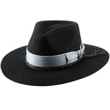 Sombrero fedora de fieltro de lana Bullhide Carte Blanche