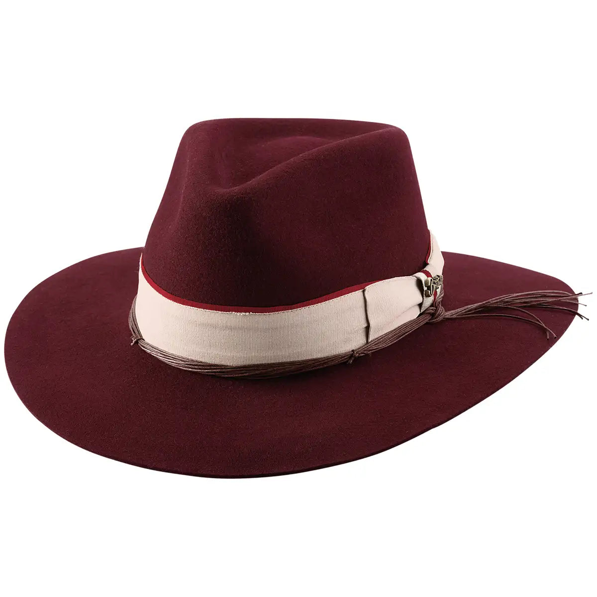 Sombrero fedora de fieltro de lana Bullhide Carte Blanche