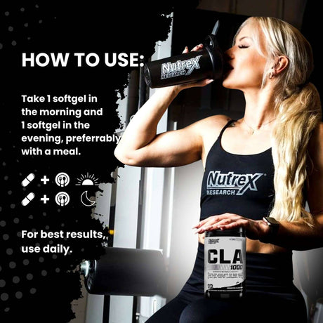 Nutrex CLA 1000, 90 Cápsulas Blandas