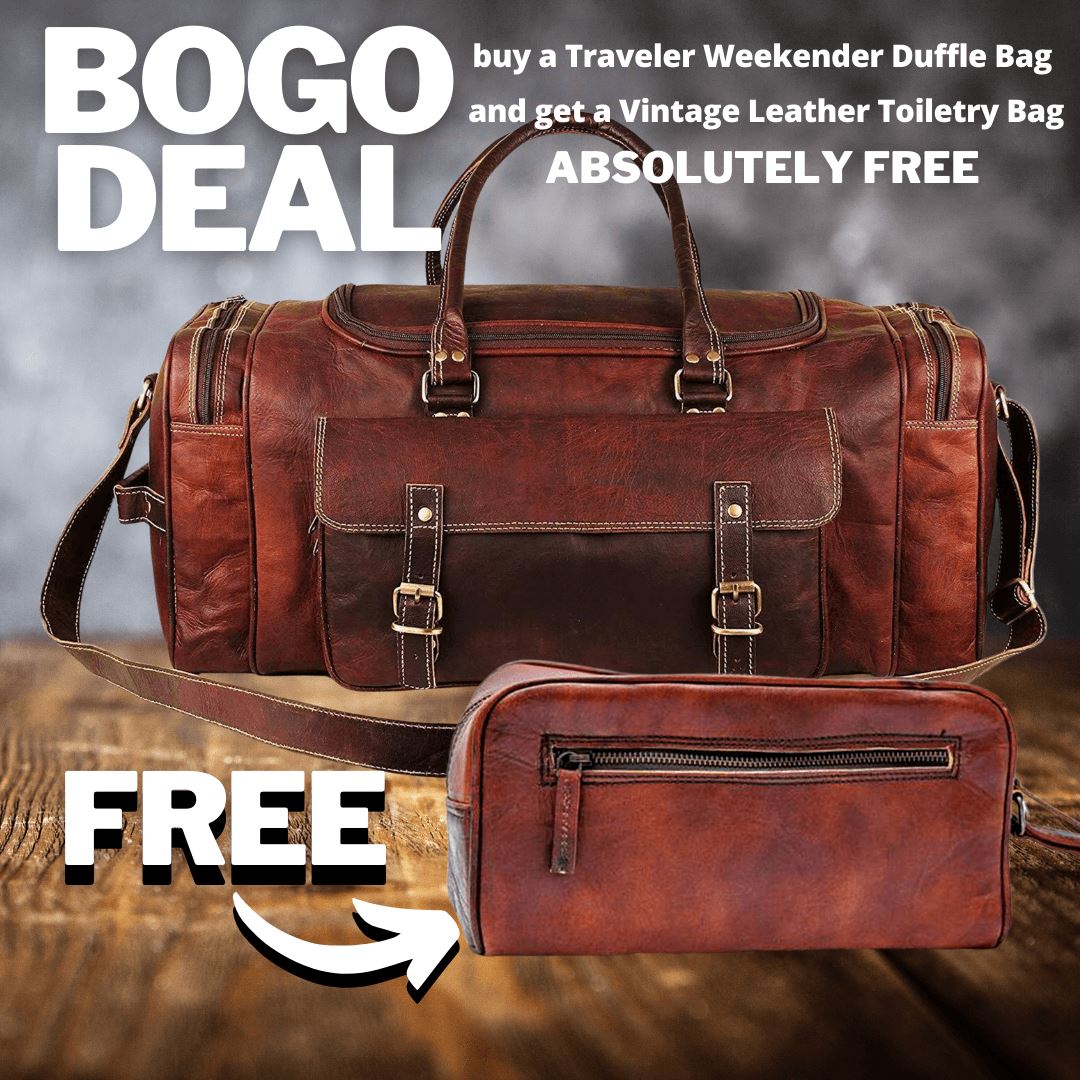 BOGO: Bolsa de viaje Traveler Weekender + Neceser GRATIS