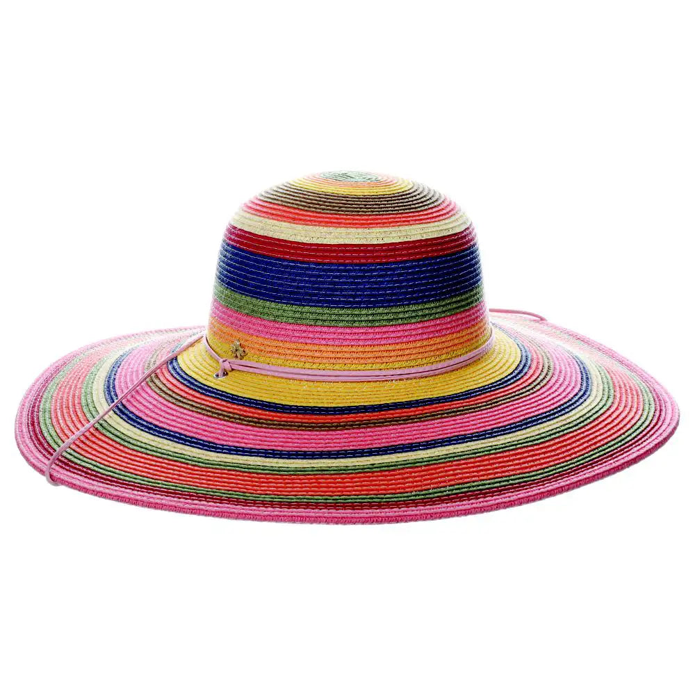 Cappelli Enis - Sombrero de Sol de Paja para Mujer