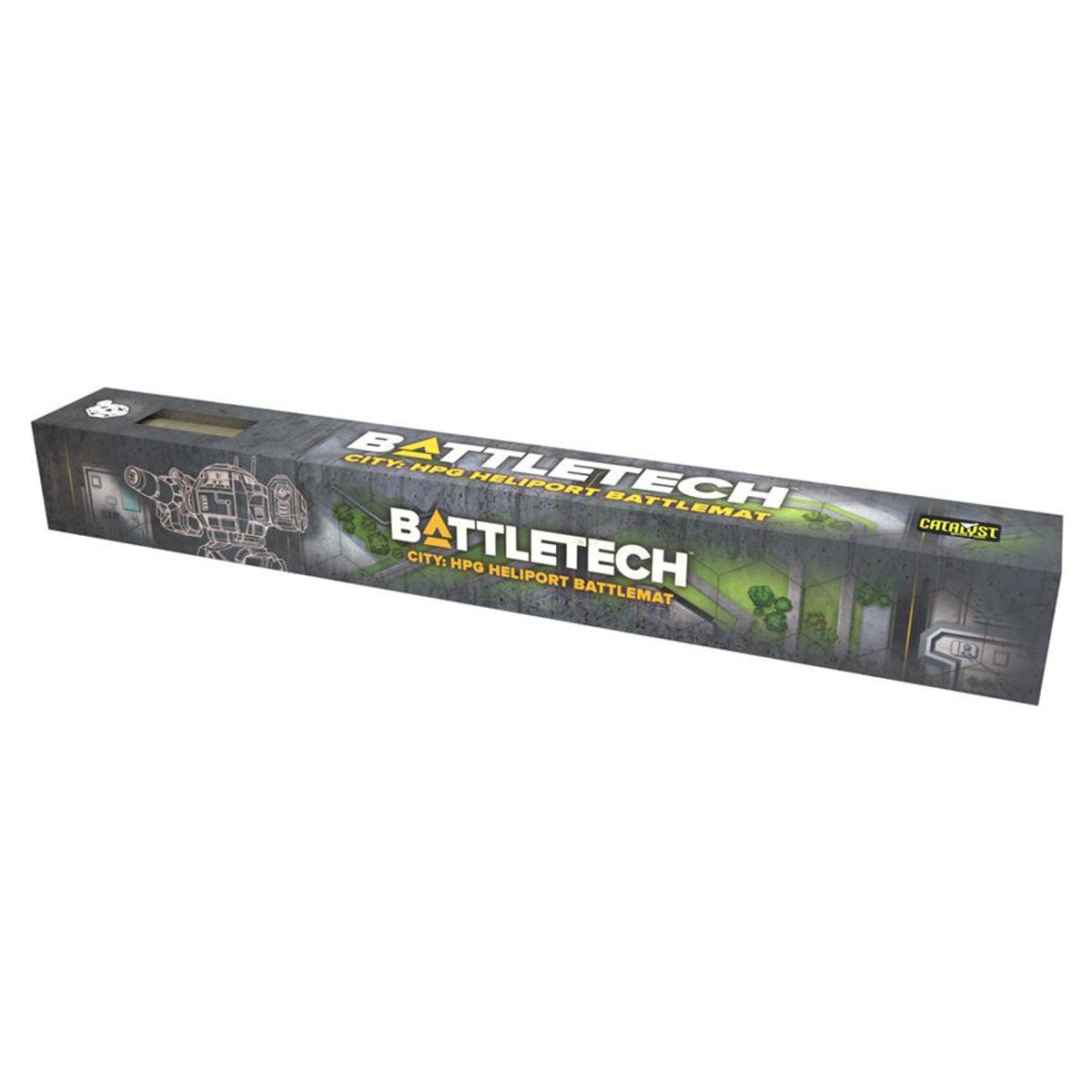 BattleTech: Battle Mat - City - HPG Heliport