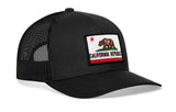 California Flag Trucker Hat  |  CA Snapback